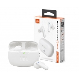 Auricular JBL Wave Beam 2 blanco Bluetooth
