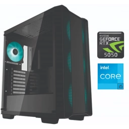 Equipo Gamer Core i5 12400F, 16GB, SSD 500GB, RTX5050 8GB