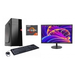 Combo equipo AMD Ryzen 7 + Monitor 19 nuevos!