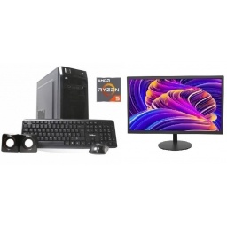 Combo equipo AMD Ryzen 5 + Monitor 19" nuevos!