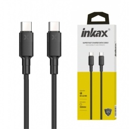 Cable Inkax Tipo C - Tipo C 3.1A negro