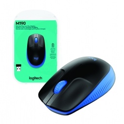 Mouse Logitech M190 inal�mbrico azul