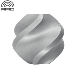 Filamento Bambu Lab PLA Basic plateado