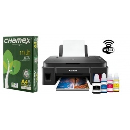 Combo Impresora Multifunci�n Canon Pixma G-3110 WiFi + Resma A4