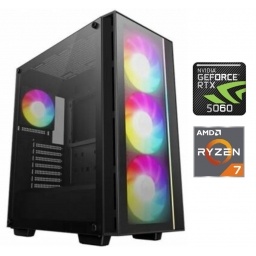 Equipo Gamer Ryzen 7 5800XT, 16GB, 1TB, RTX 5060Ti 8GB