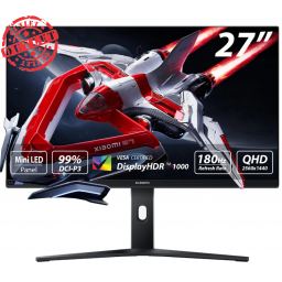 Monitor Gamer Xiaomi Mini LED G Pro 27" WQHD 180Hz 1ms (con detalles)