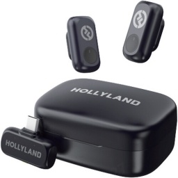 Micr�fono Lavalier Inal�mbrico Hollyland LARK A1 Duo Hi-Fi