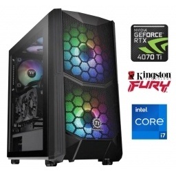 Equipo Gamer Core i7 14700KF, 16GB, 1TB NVMe, RTX 4070Ti Super 16GB