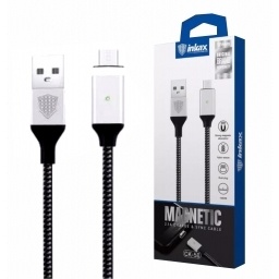 Cable Inkax MicroUSB 2.1A magntico