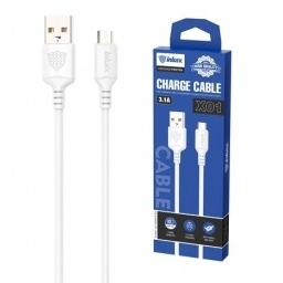 Cable Inkax Micro USB 3.1a 1m blanco