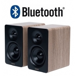 Parlantes Edifier 2.0 M60 66W bluetooth roble