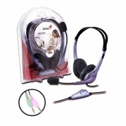 Auriculares Genius HS-04S cmicrfono y anulacin de ruido
