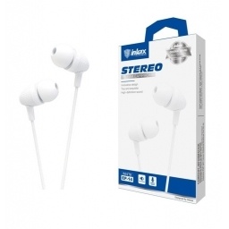 Auriculares Inkax USB Tipo-C blanco con microfono