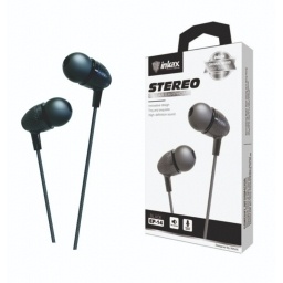 Auriculares Inkax Tipo-C negro c/microfono