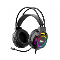 Auriculares Gamer Inkax negro c/microfono