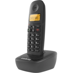 Telfono inalmbrico digital Intelbras TS 2510 Negro