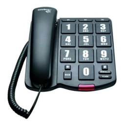 Telfono con cable con teclas grandes ToK Fcil