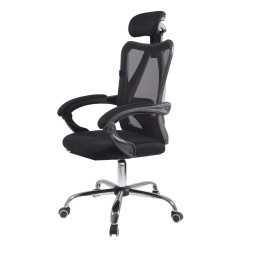 Silla ejecutiva Clyde sin apoyapies negra