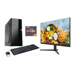 Combo equipo AMD Ryzen 5 + Monitor 24 nuevos!