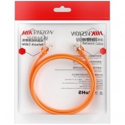 Cable Patchcord Hikvision 1m Cat 6 naranja