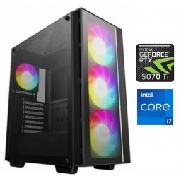Equipo Gamer Core i7 13700F, 32GB, 1TB NVMe, RTX 5070Ti 16GB