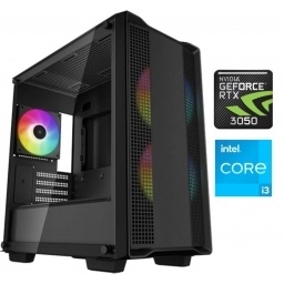 Equipo Gamer Core i3 14100F, 16GB, 1TB NVMe, RTX 3050 6GB